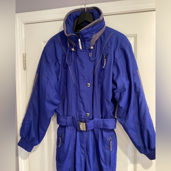 Sun ice Vintage 90s  One Piece Ski/ Snowboard Suit  Suite 10 - Picture 2 of 16